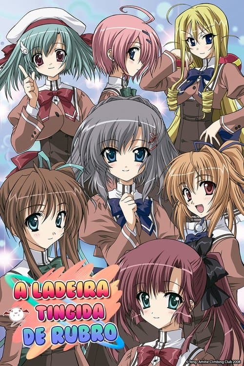 Capa de A Ladeira Tingida de Rubro