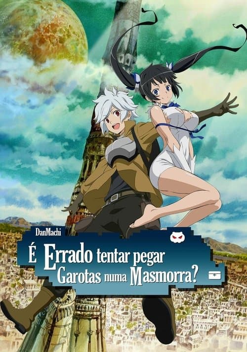 Capa de DanMachi: É Errado Tentar Pegar Garotas em uma Masmorra?