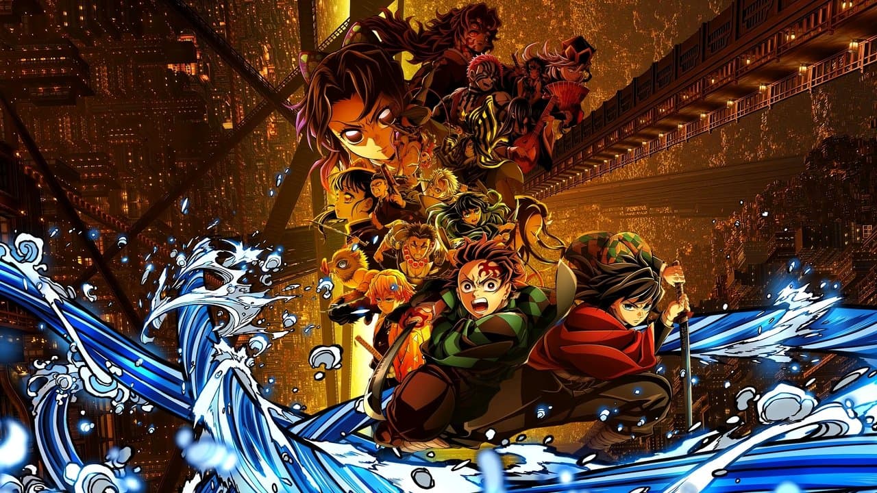 Banner de Demon Slayer: Kimetsu no Yaiba - Castelo Infinito